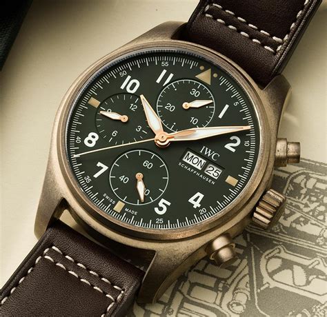 iwc pilot watch chronograph spitfire